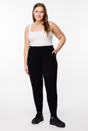 Çift Pile Detaylı Esnek Jogger