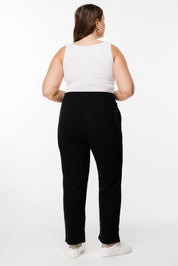 Düz Paça Esnek Jogger