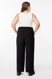 Geniş Paça Esnek Yoga Pantolonu