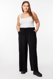 Geniş Paça Esnek Yoga Pantolonu