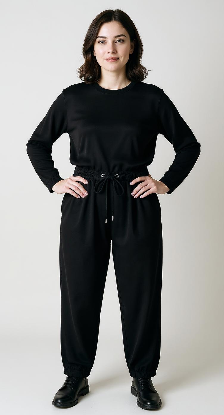 Jersey Pileli Pantolon